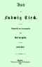 [Gutenberg 49161] • Briefe an Ludwig Tieck (2/4) / Zweiter Band